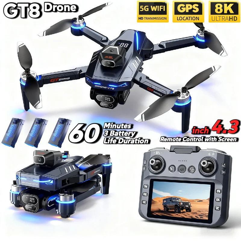 Drone Kit Professional - HOT For LSRC GT8 Drone 4K
