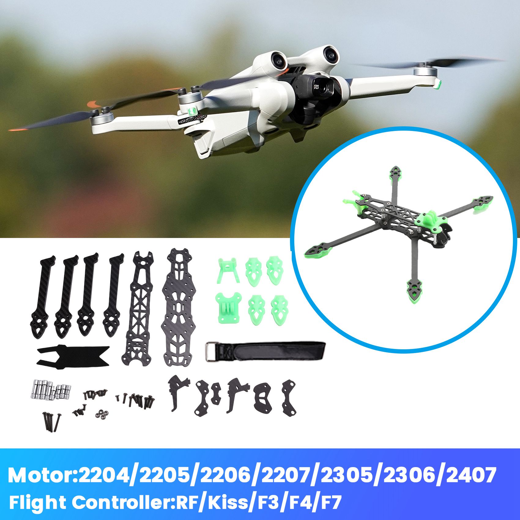 YSUN-MARK4-HD Mark 4 HD 5Inch  - Drone Kit Fpv recension och pris