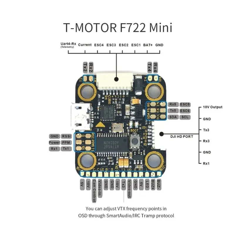 T-Motor MINI F7 FC F45A ESC Co - Betaflight Fc F7 recension och pris